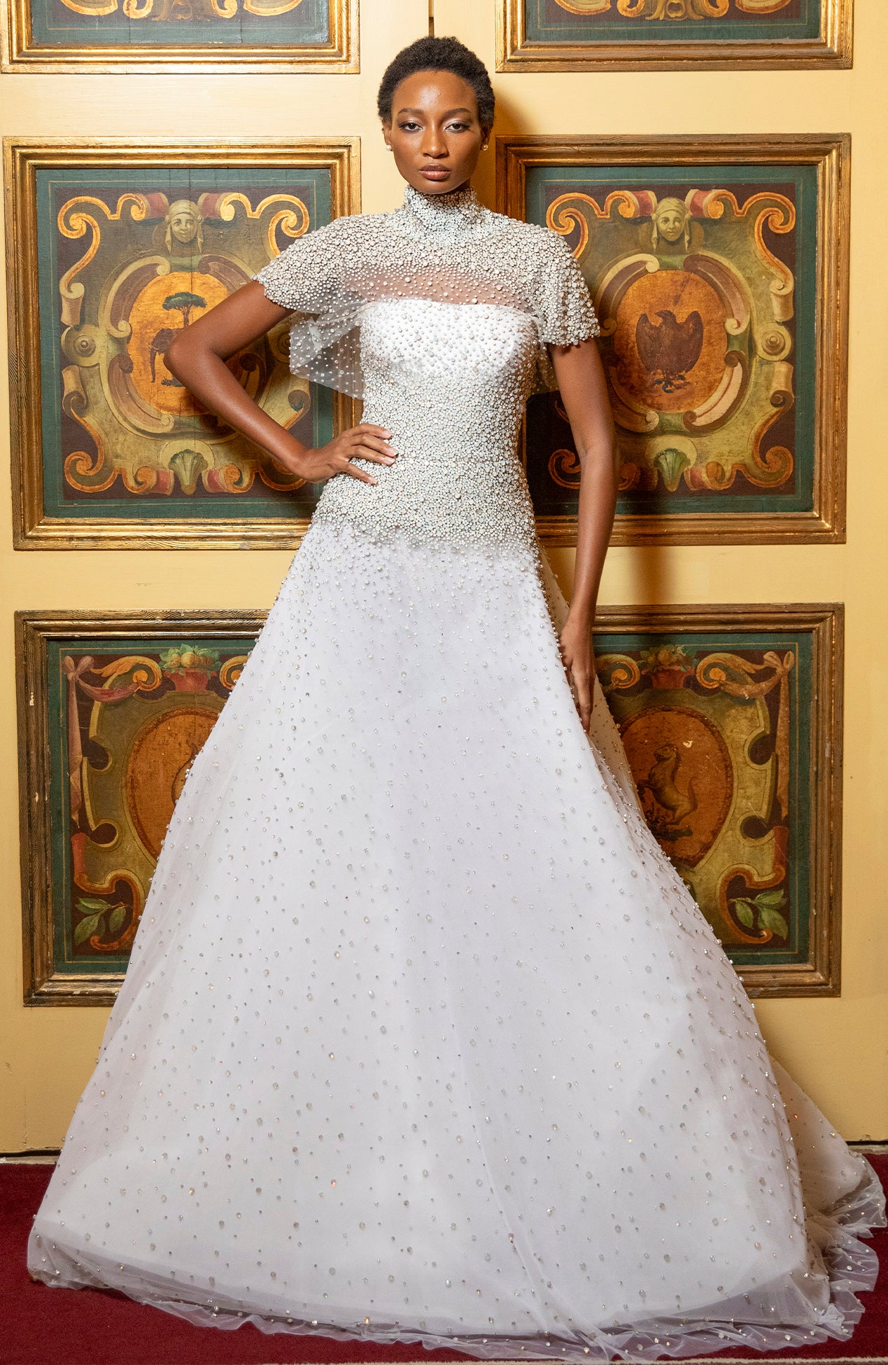 nardos design wedding dress Carlota