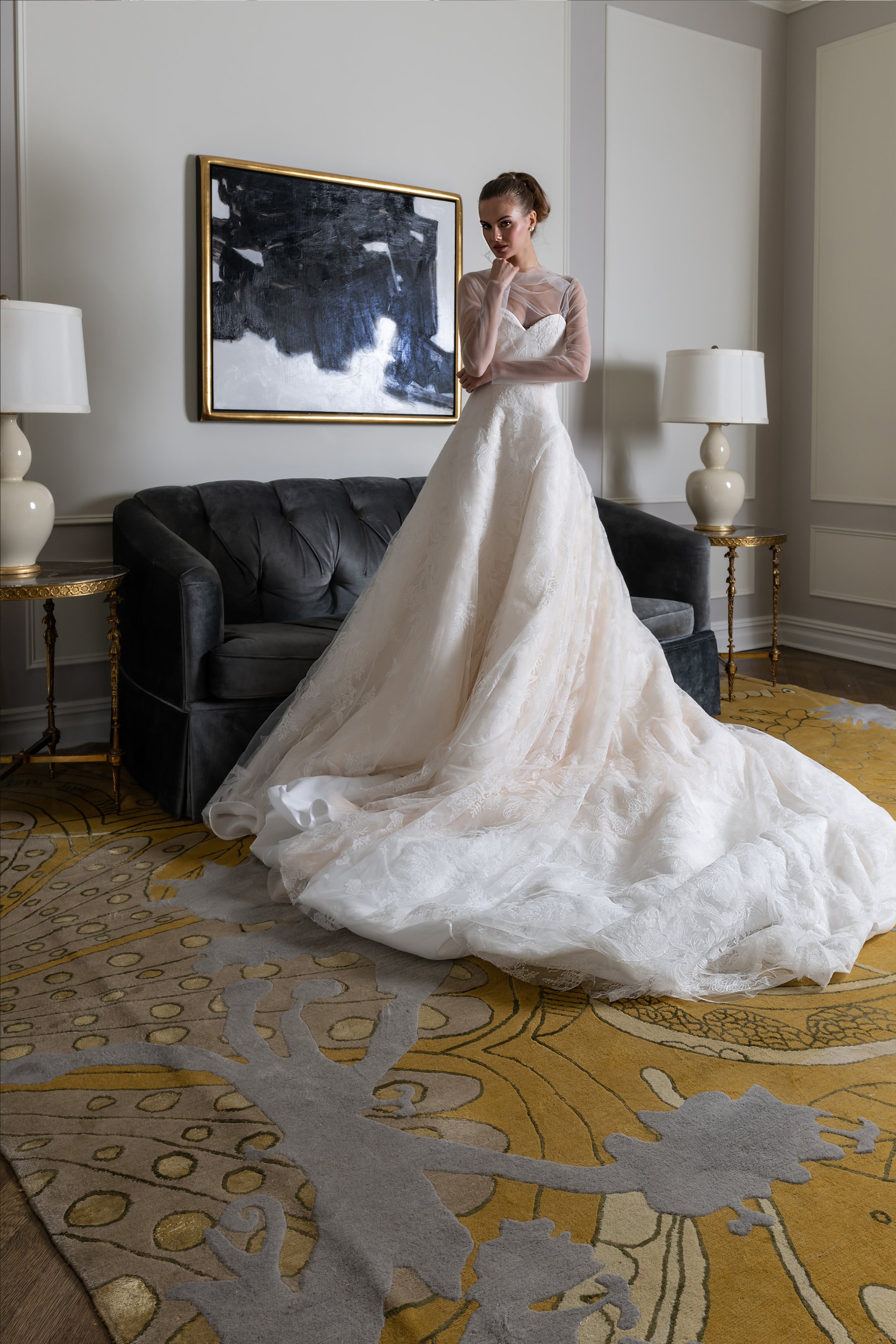 nardos design wedding dress Carlota